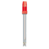 pH-elektrode 5300, kunststof, gel-elektrolyt, 0-80 ºC, 6 bar, S8-schroefkop