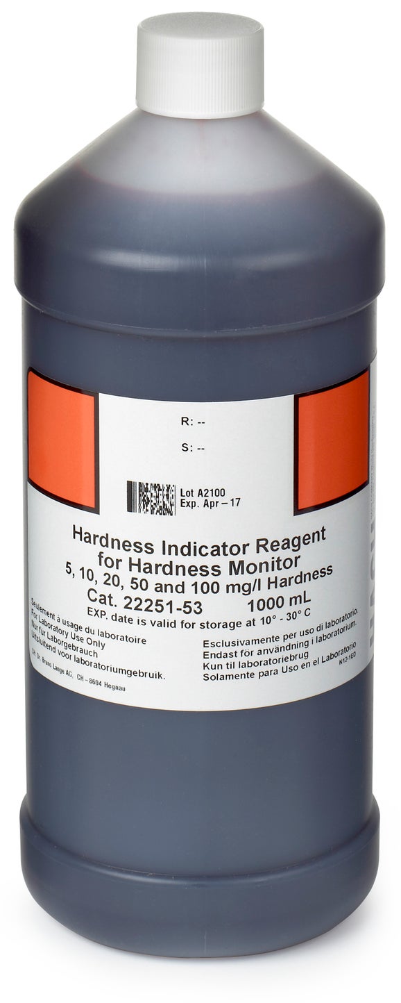 SP510 Hardheid-indicatoroplossing, 5 - 100 mg/L, 1 L