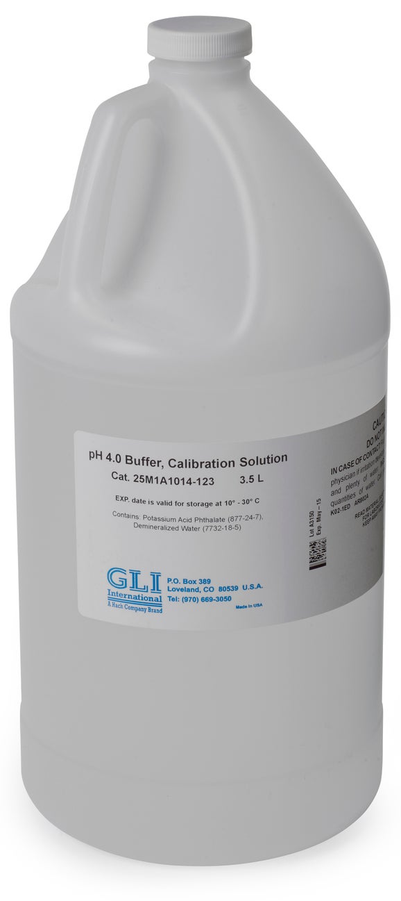 GLI pH 4,0 Buffer, 3,5 L