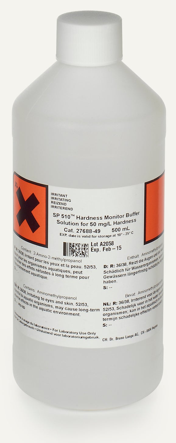 Hardness Buffer Solution, 50 mg/L, 500 mL